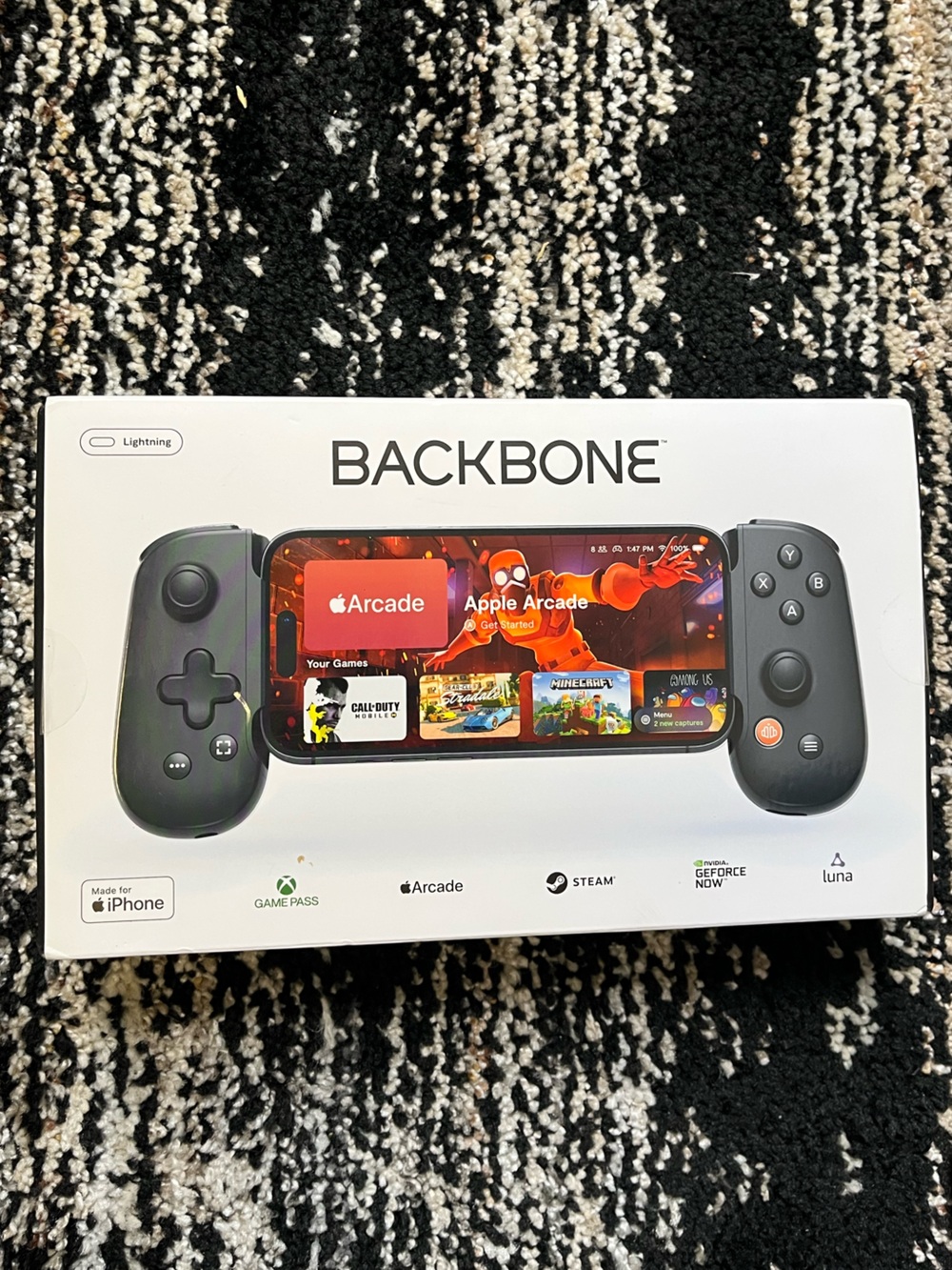 Backbone Black Mobile Gaming Controller for iPhone 13 ect …
